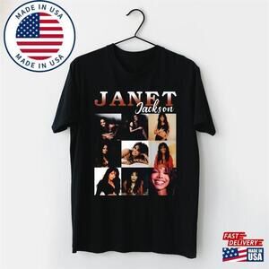 Janet Jackson Together Again Tour  Shirt Double Side For Fan  Classic